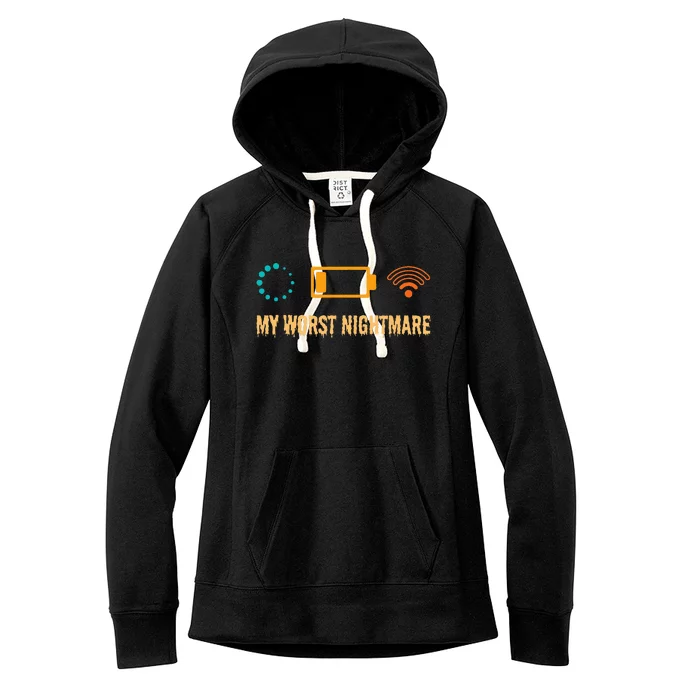 My Worst Nightmare Funny Gifts For Gamers Women's Fleece Hoodie