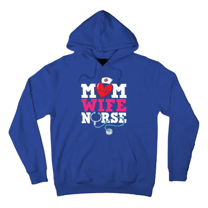 Mom Wife Nurse Gift Tall Hoodie