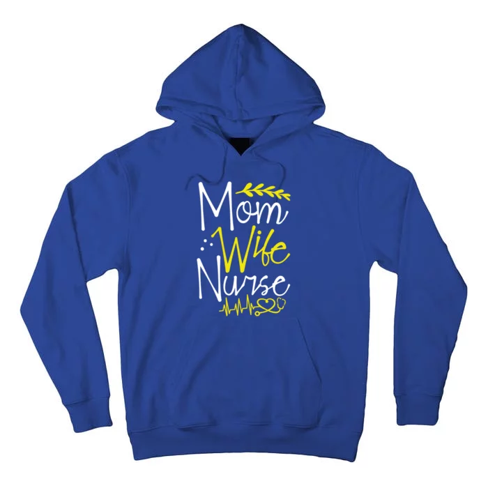 Mom Wife Nurse Gift Tall Hoodie