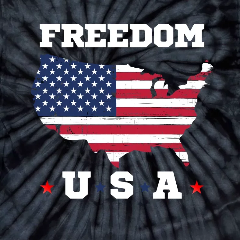 May We Never Forget Freedom Isn’t Free, Veteran Memorial Day Tie-Dye T-Shirt