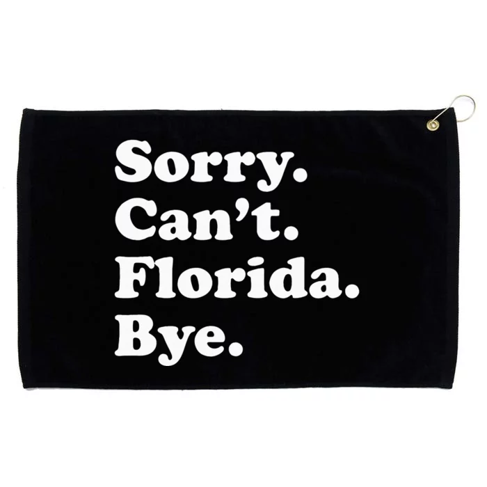 Men Women Or Funny Florida Grommeted Golf Towel