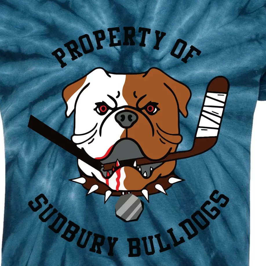 Men Women Property Of Sudbury Bulldog Kids Tie-Dye T-Shirt