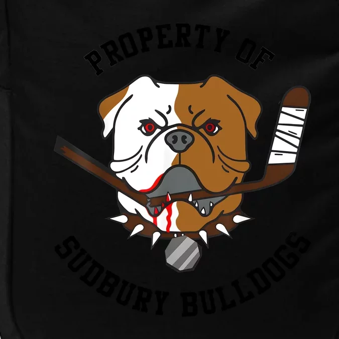 Men Women Property Of Sudbury Bulldog Funny Impact Tech Backpack