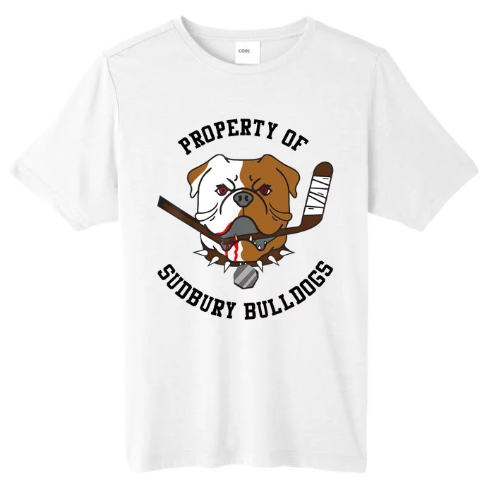 Men Women Property Of Sudbury Bulldog Funny ChromaSoft Performance T-Shirt