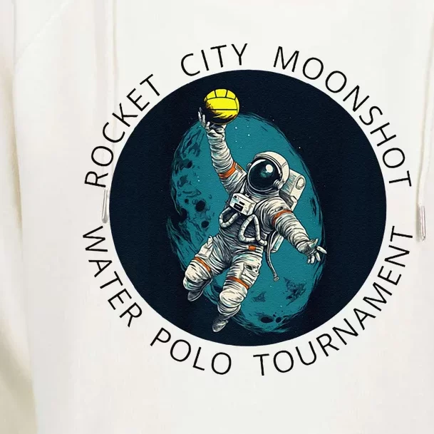 Moonshot Water Polo Tournat Premium Womens Funnel Neck Pullover Hood