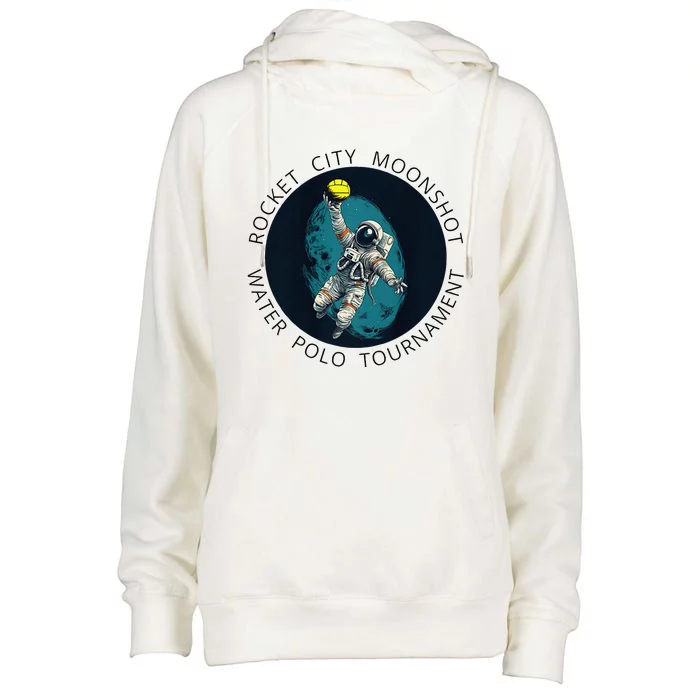 Moonshot Water Polo Tournat Premium Womens Funnel Neck Pullover Hood