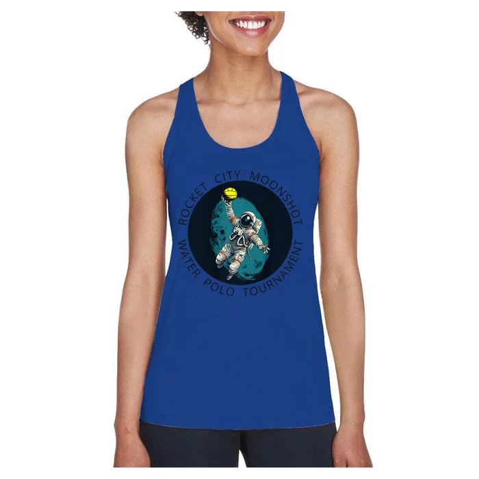 Moonshot Water Polo Tournat Premium Women's Racerback Tank