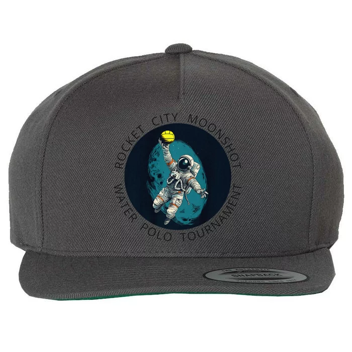 Moonshot Water Polo Tournat Premium Wool Snapback Cap