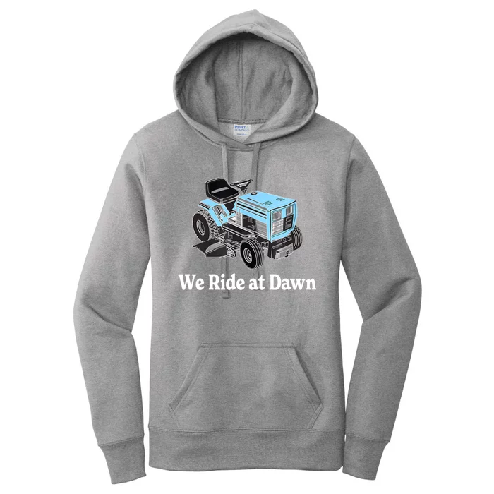 Mens We Ride At Dawn | Father's Day | Dad Gift | Grandfather Women's Pullover Hoodie