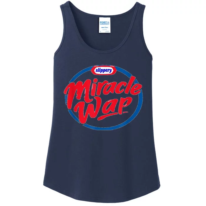 MIRACLE WAP RAP SONG LYRIC MEME TEE Ladies Essential Tank