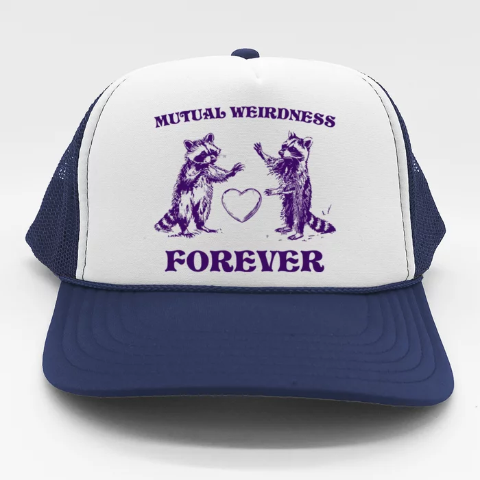 Mutual Weirdness Retro Trucker Hat