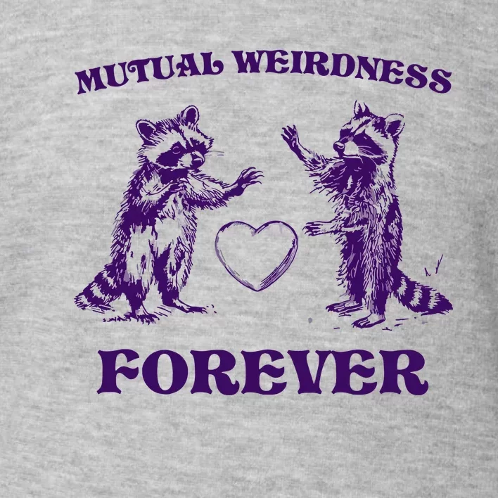 Mutual Weirdness Retro Toddler Sweatshirt