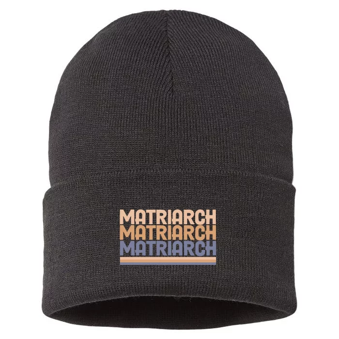 Matriarch Women Rights International Sustainable Knit Beanie