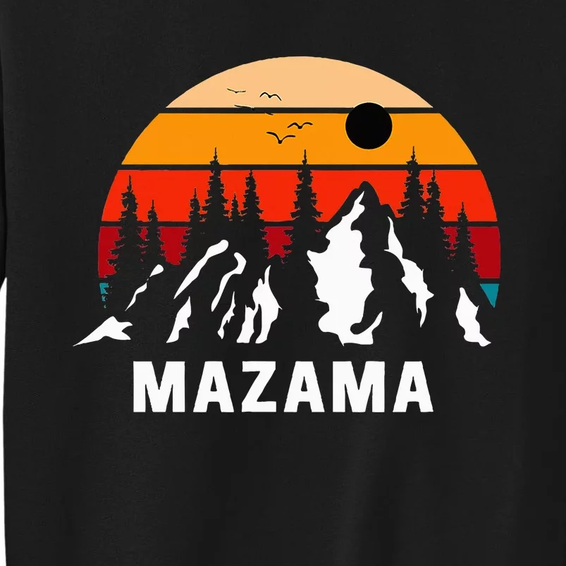 Mazama Washington Retro Mountains Pacific Northwest Sweatshirt