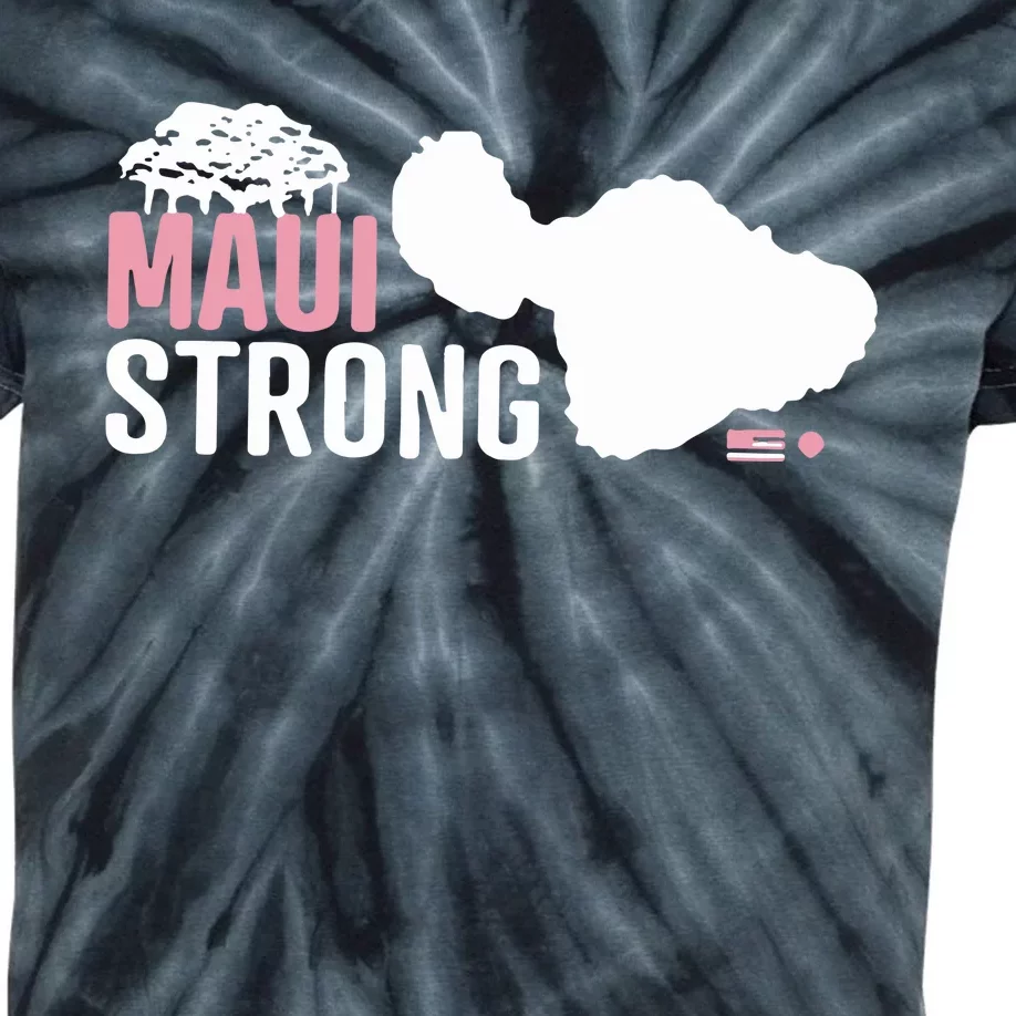 Maui Wildfire Relief All Profits Will Be Donated Maui Strong Kids Tie-Dye T-Shirt