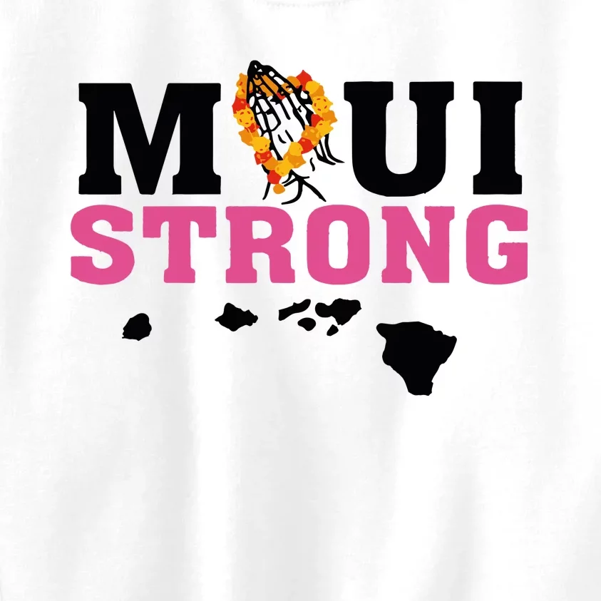 Maui Wildfire Relief All Profits Will Be Donated Kids Sweatshirt