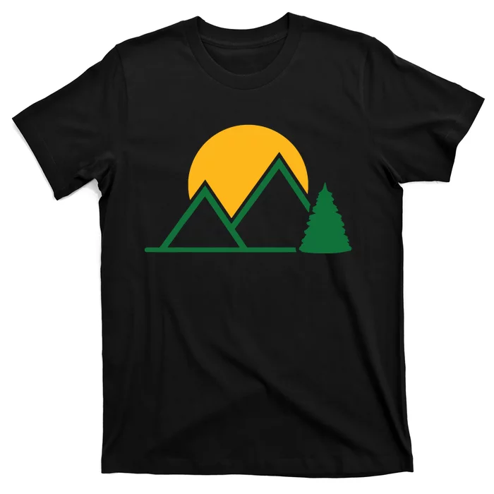 Mountains With Sun T-Shirt