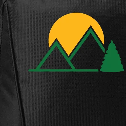 Mountains With Sun City Backpack