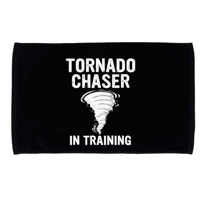 Meteorologist Weather Storm Tornado Chaser In Training Microfiber Hand Towel