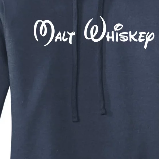 Malt Whiskey Shirts Funny Gift Idea Pun Logo Parody Women's Pullover Hoodie