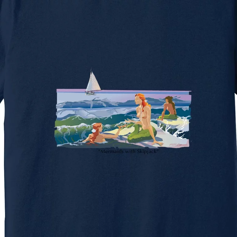 Mermaids With Skipjack Premium T-Shirt