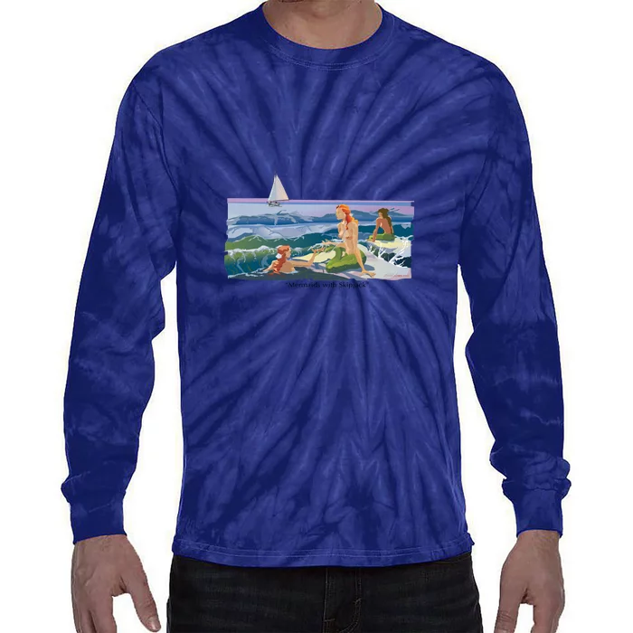 Mermaids With Skipjack Tie-Dye Long Sleeve Shirt