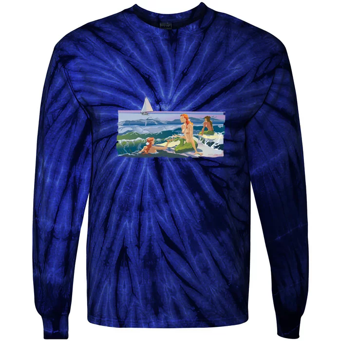 Mermaids With Skipjack Tie-Dye Long Sleeve Shirt