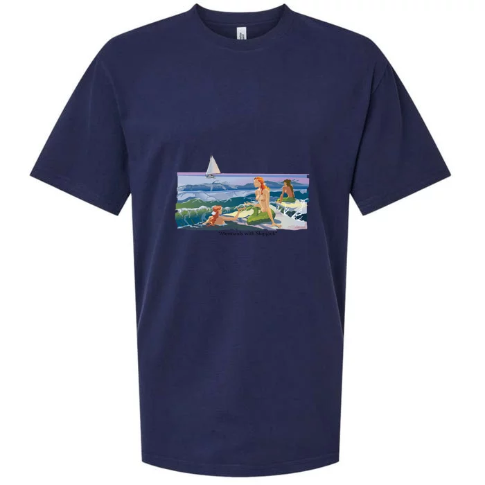 Mermaids With Skipjack Sueded Cloud Jersey T-Shirt