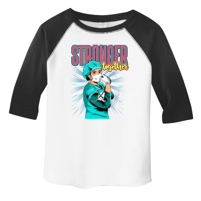 Medical Worker Super Hero Nurse Rosie The Riveter Great Gift Toddler Fine Jersey T-Shirt