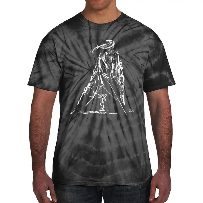 Musketeer With Sword And Coat Tie-Dye T-Shirt