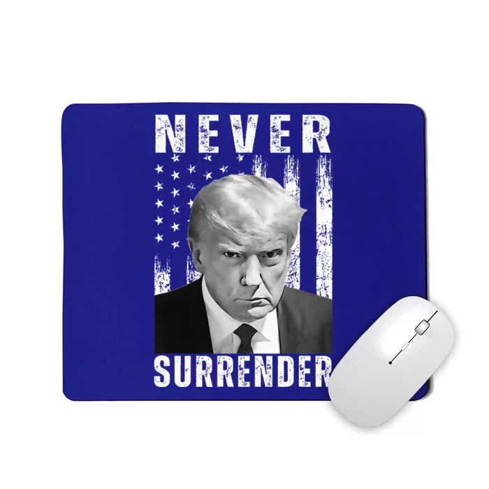 MugShot Wanted Save America 2024 Never Surrender Mousepad