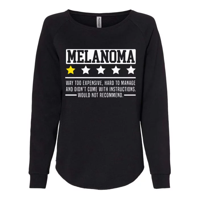 Melanoma Warrior Skin Cancer Melanoma Awareness Womens California Wash Sweatshirt