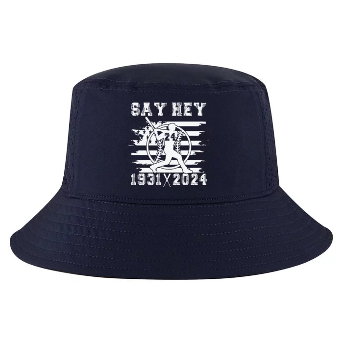 Mays Willie Tribute San Francisco Say Hey 1931 2024 Cool Comfort Performance Bucket Hat