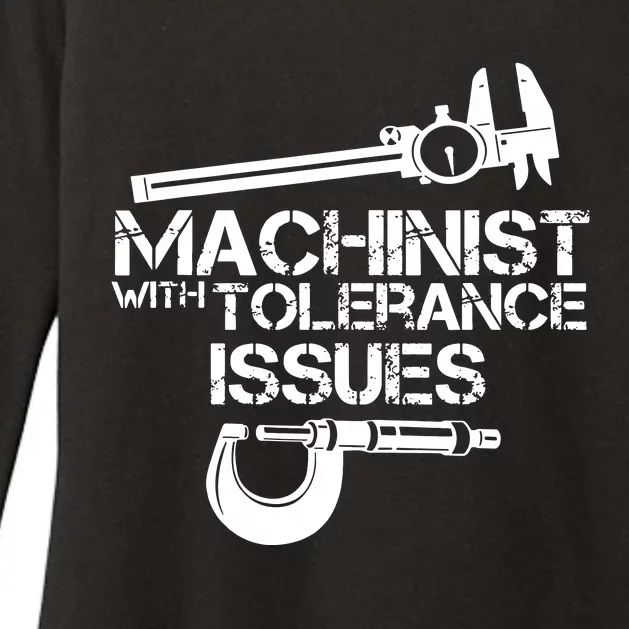 Machinist With Tolerance Issues Womens CVC Long Sleeve Shirt