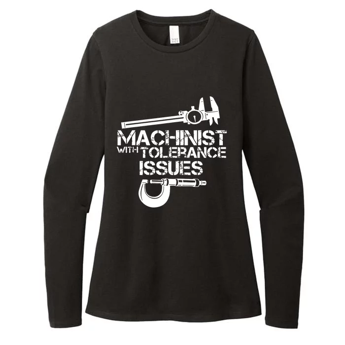 Machinist With Tolerance Issues Womens CVC Long Sleeve Shirt