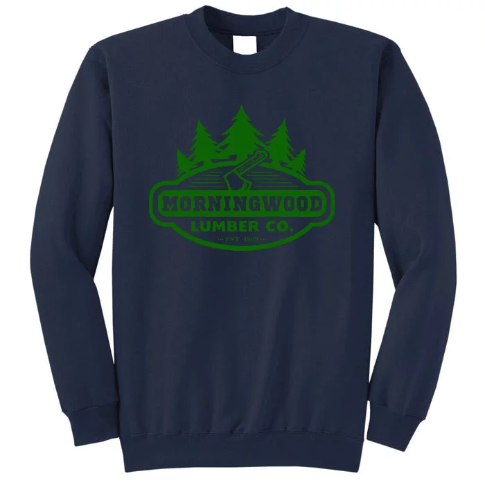 Morning Wood T Shirt Offensive T Shirt Saying Morningwood Lumber Company Tee Tall Sweatshirt