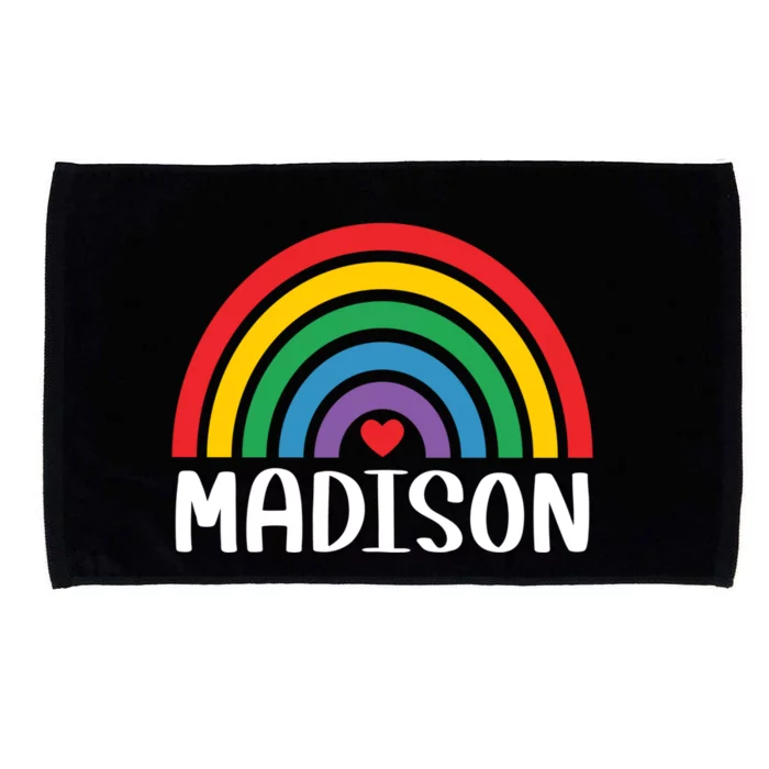 Madison Wisconsin Travel I Love Madison Usa Meaningful Gift Microfiber Hand Towel