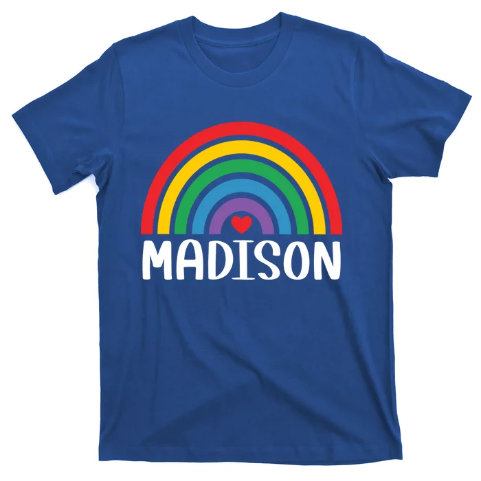 Madison Wisconsin Travel I Love Madison Usa Meaningful Gift T-Shirt