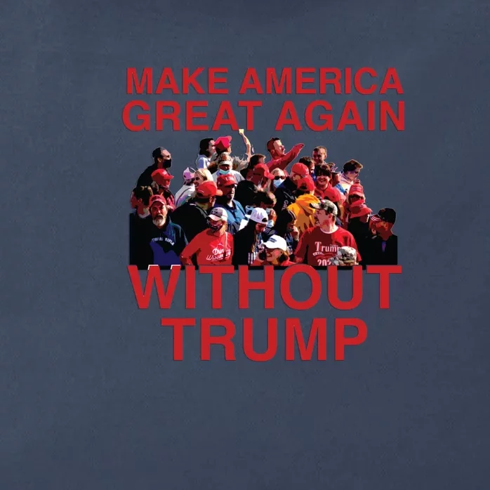 MAGA WO Trump Zip Tote Bag