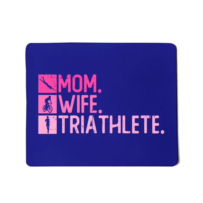 Mom Wife Triathlete Gift Triathlon Training Triathlete Meaningful Gift Mousepad