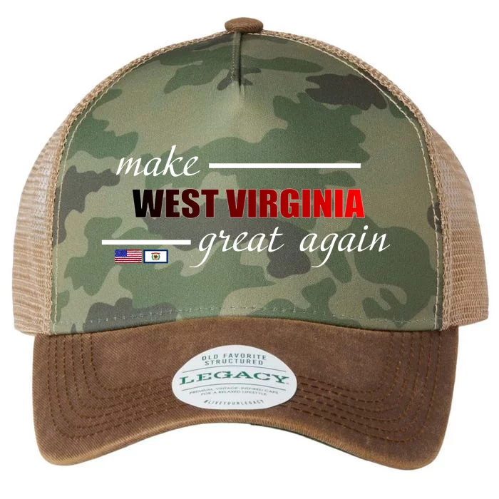 Make West Virginia Great Again Legacy Tie Dye Trucker Hat