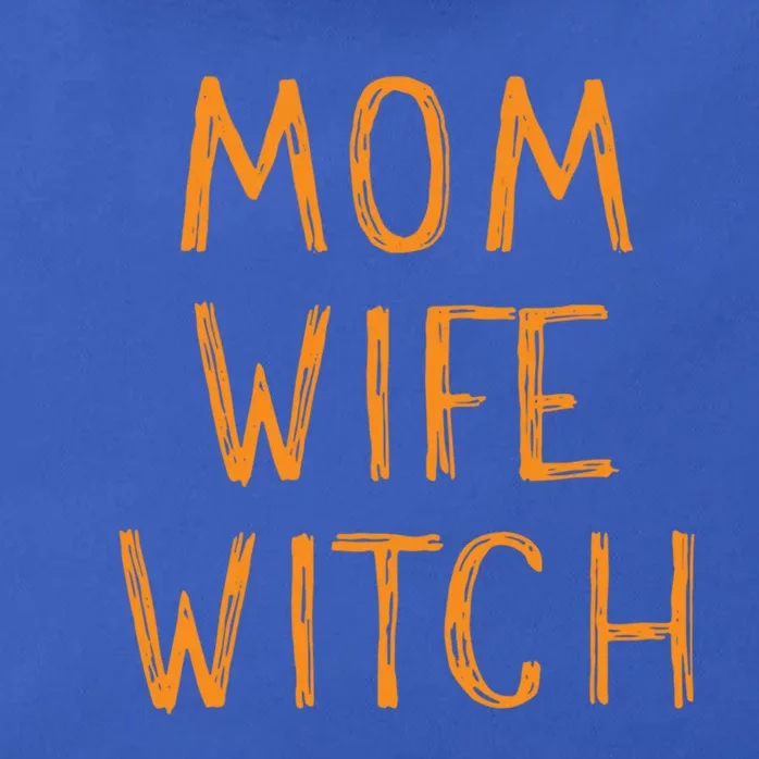 Mom Wife Witch Witchcraft Wiccan Cute Halloween Gift Zip Tote Bag