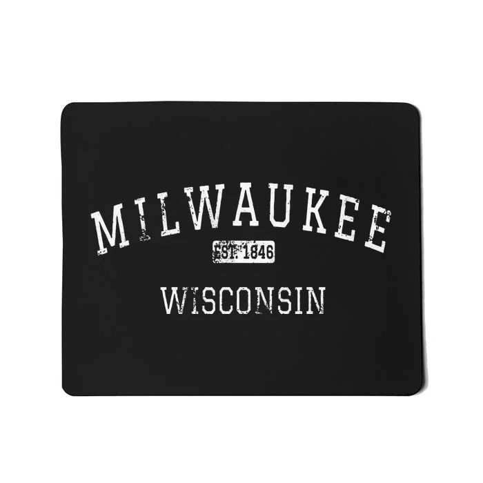 Milwaukee Wisconsin WI Vintage Mousepad