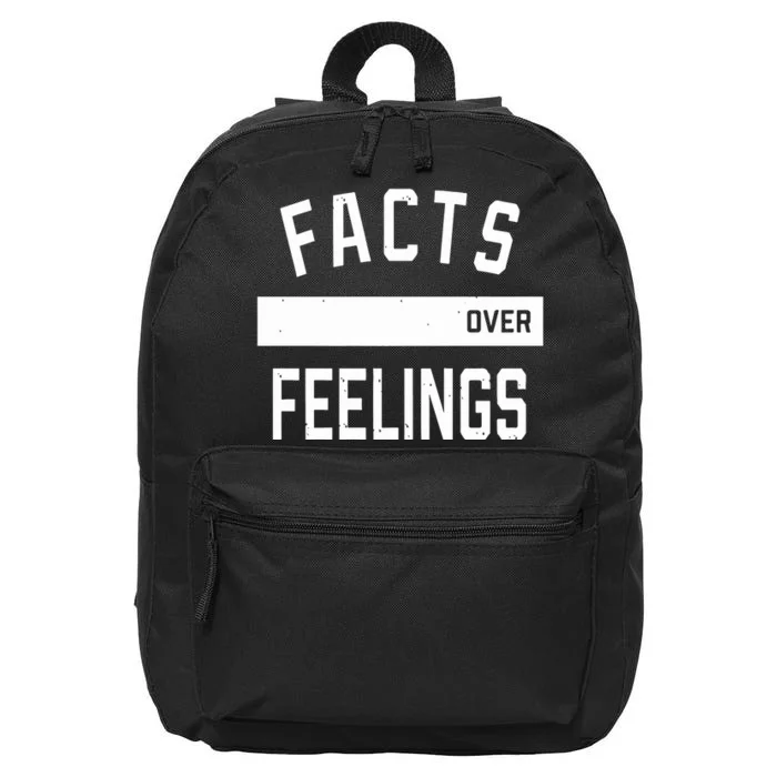 Marcellus Wiley Wearing Facts Over Feelings 16 in Basic Backpack