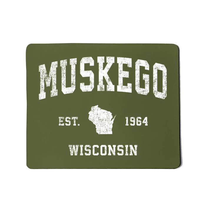 Muskego Wisconsin Wi Vintage Sports Mousepad