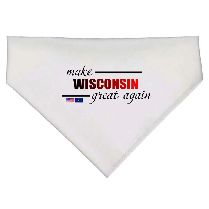 Make West Wisconsin Great Again USA-Made Doggie Bandana