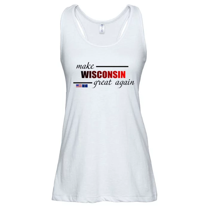 Make West Wisconsin Great Again Ladies Essential Flowy Tank