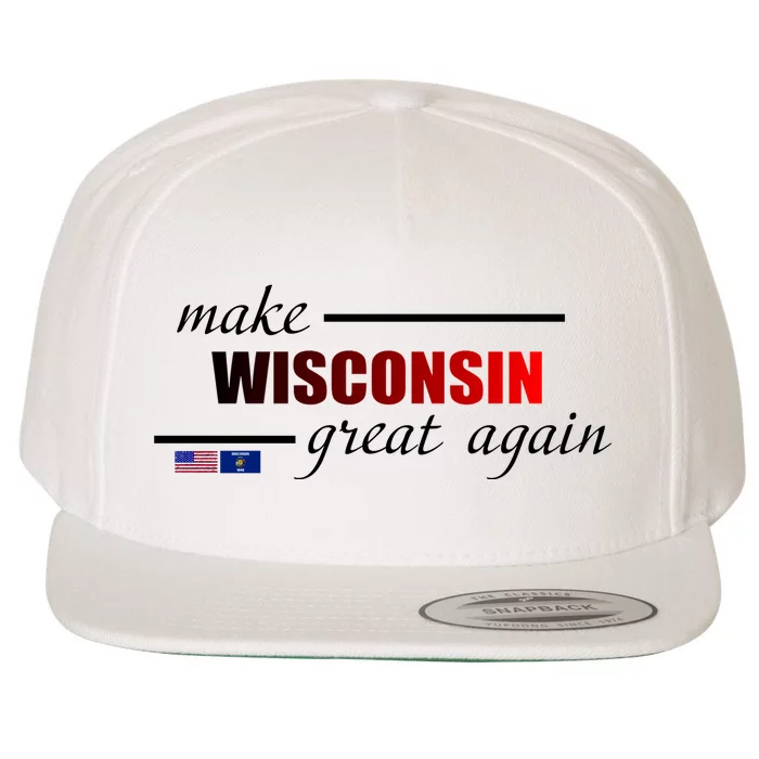 Make West Wisconsin Great Again Wool Snapback Cap