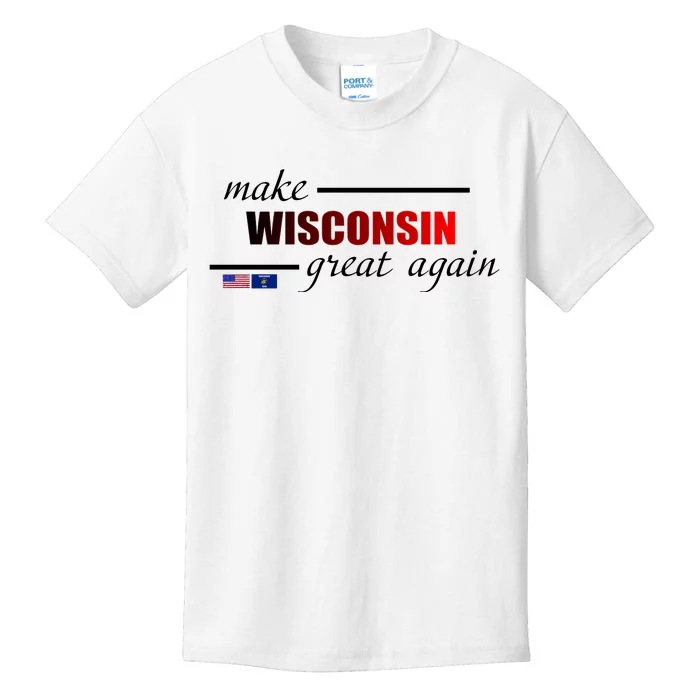 Make West Wisconsin Great Again Kids T-Shirt