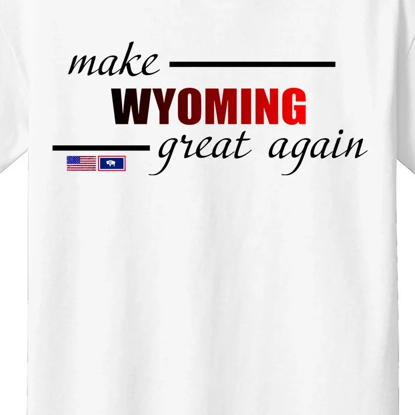 Make West Wyoming Great Again Kids T-Shirt